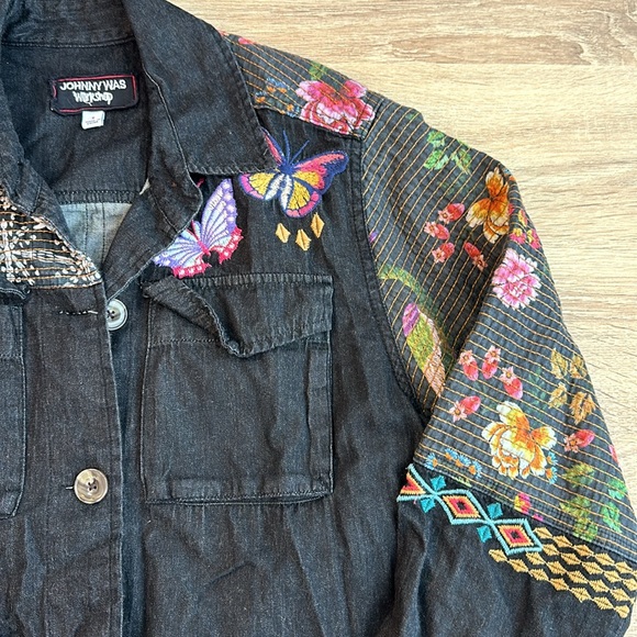 Johnny Was workshop shirt jacket - Picture 3 of 4